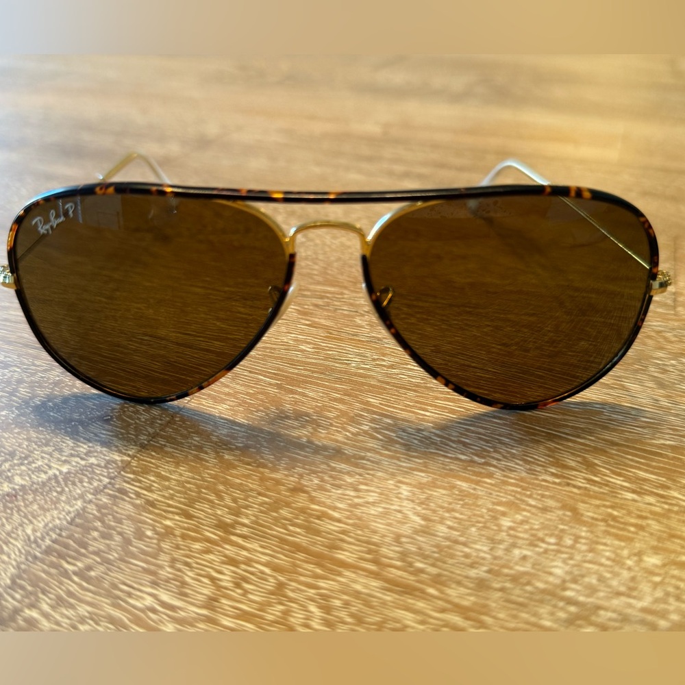 Polarized Tortoise Ray Ban Aviators
